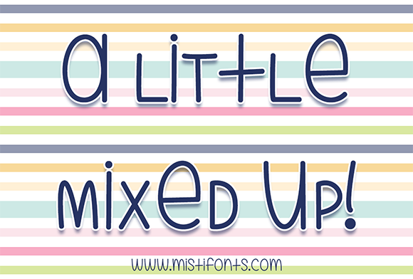 A Little Mixed Up: The Perfect Font for Creative Branding