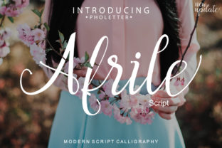 Afrile: A Modern Handwritten Font for Thoughtful Editorial Design