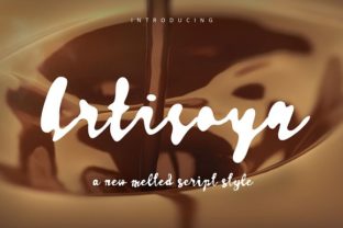 Artisoya Font for Warm, Handwritten Brand Identity