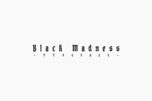 Black Madness: A Bold Typeface for Dynamic Campaigns