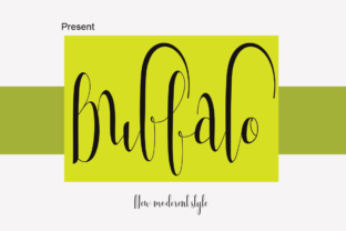 Buffalo Font: A Playful Script for Branding That Stands Out