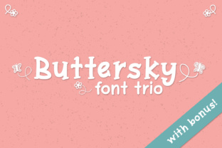 Buttersky Font Trio for Playful, Cohesive Branding