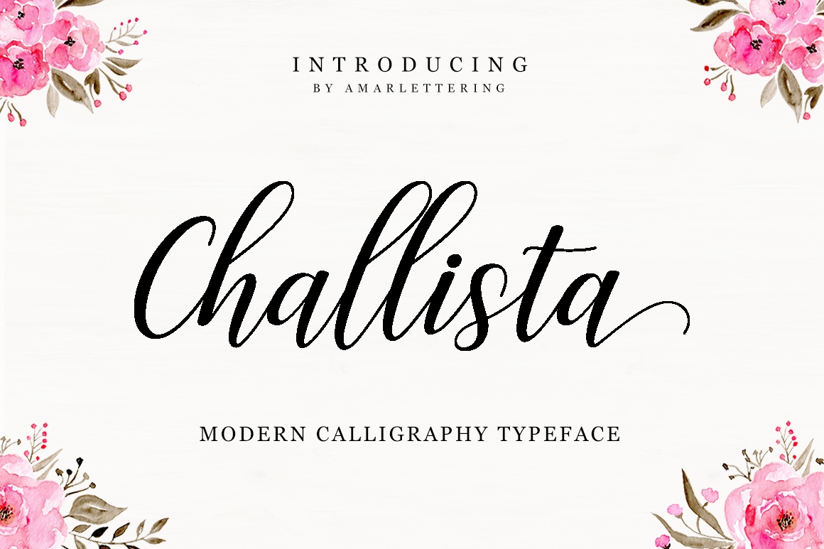 Challista Script: A Fluid Handwritten Font for Crafters & Sellers