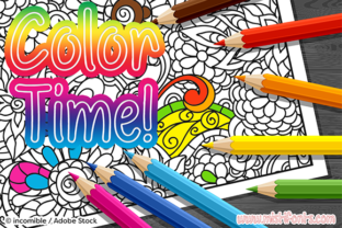 Color Time: A Script Handwritten Font That Lets You Color Your Message