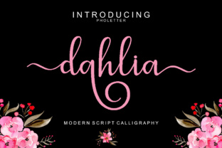 Dahlia Script: A Modern Handwritten Font for Brand Warmth