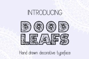 Doodleafs: A Decorative Font for Creative Campaigns
