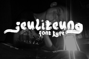 Jeuliteung: A Rough Brush Font for Authentic Campaign Typography
