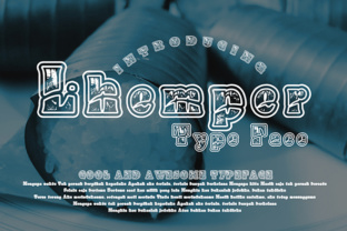 Lhemper: A Striking Decorative Font for Bold Branding