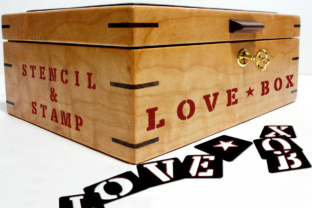 Love Box: A Decorative Font for Creative Product Design