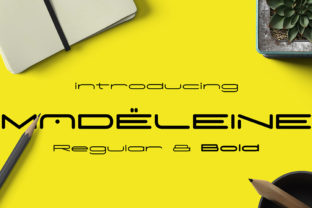 Madeleine Typeface: A Minimal Modern Sans Serif Font for Digital Design