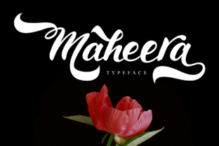 Maheera: A Script Handwritten Font for Thoughtful Editorial Design
