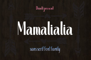 Mamalialia: A Clean Sans Serif Font for Modern Digital Brands