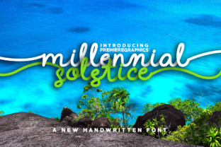 Millennial Solstice: The Ultimate Script Handwritten Font for Digital Marketers