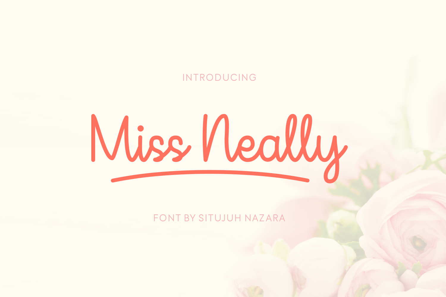Miss Neally: A Smooth, Elegant Script Handwritten Font for Brand Identity