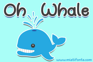 Oh Whale: A Script Handwritten Font for Warm, Personal Branding