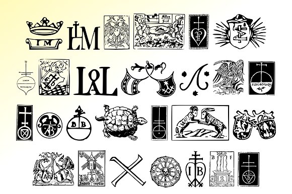 Printers in Marks: A Font for Branding and Campaign Design
