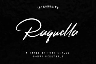 Raquella: An Elegant Script Handwritten Font for Editorial Warmth