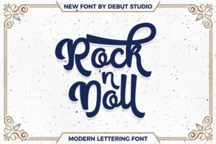 Rock n Doll Script Font for Digital Branding