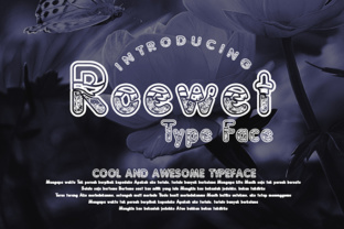 Roewet Font for Small Business Branding