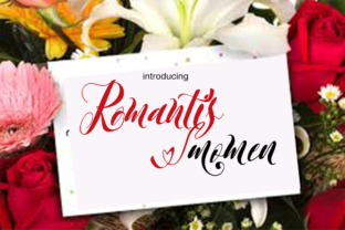 Romantis Momen: A Script Handwritten Font for Thoughtful Editorial Design
