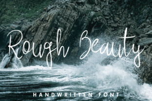 Rough Beauty: A Script Handwritten Font for Dynamic Branding and Digital Campaigns