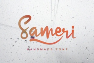 Sameri: A Script Handwritten Font for Creative Crafters