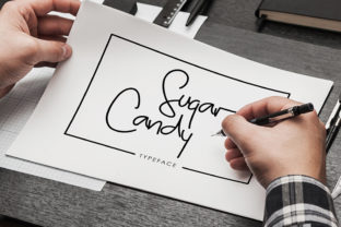 Sugar Candy: A Script Handwritten Font for Warm, Thoughtful Typography