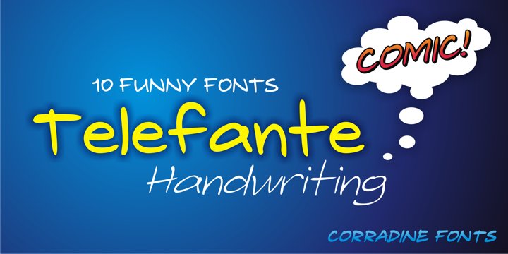 Telefante Family: A Script Handwritten Font That Elevates Your Brand