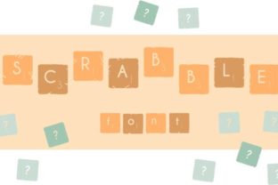 The Scrabble Font for Creative Web Design